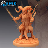 Satyr Armored Fighting - The Printable Dragon